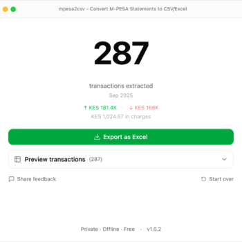 mpesa2csv